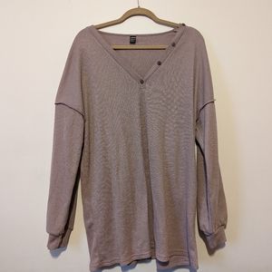 Light Tan Sleep Shirt | Medium